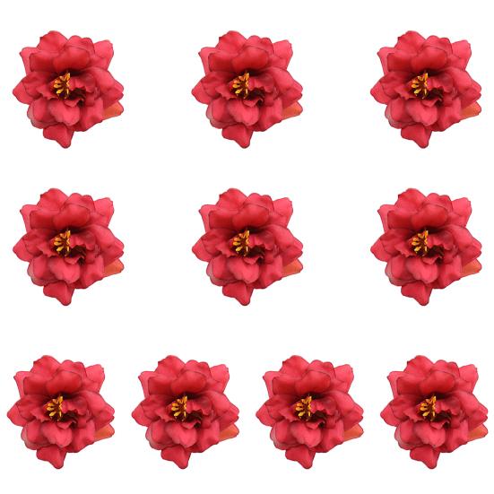 Головка искусственного цветка Отличный экологически чистый долговечный искусственный цветок Красивый изысканный головка искусственного цветка Имитация цветка